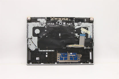 Lenovo 7 16ACHg6 Palmrest Cover Touchpad Keyboard Belgian Storm Grey 5CB1C17305