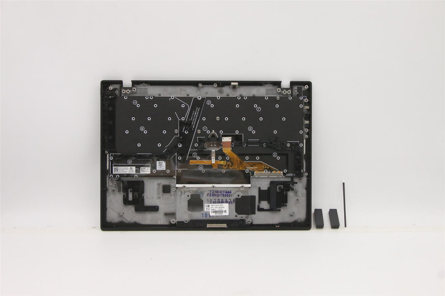 Lenovo ThinkPad X1 Gen 1 Keyboard Palmrest Top Cover Swedish Finnish 5M11B38338