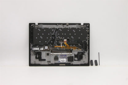 Lenovo ThinkPad X1 Gen 1 Keyboard Palmrest Top Cover Swedish Finnish 5M11B38338