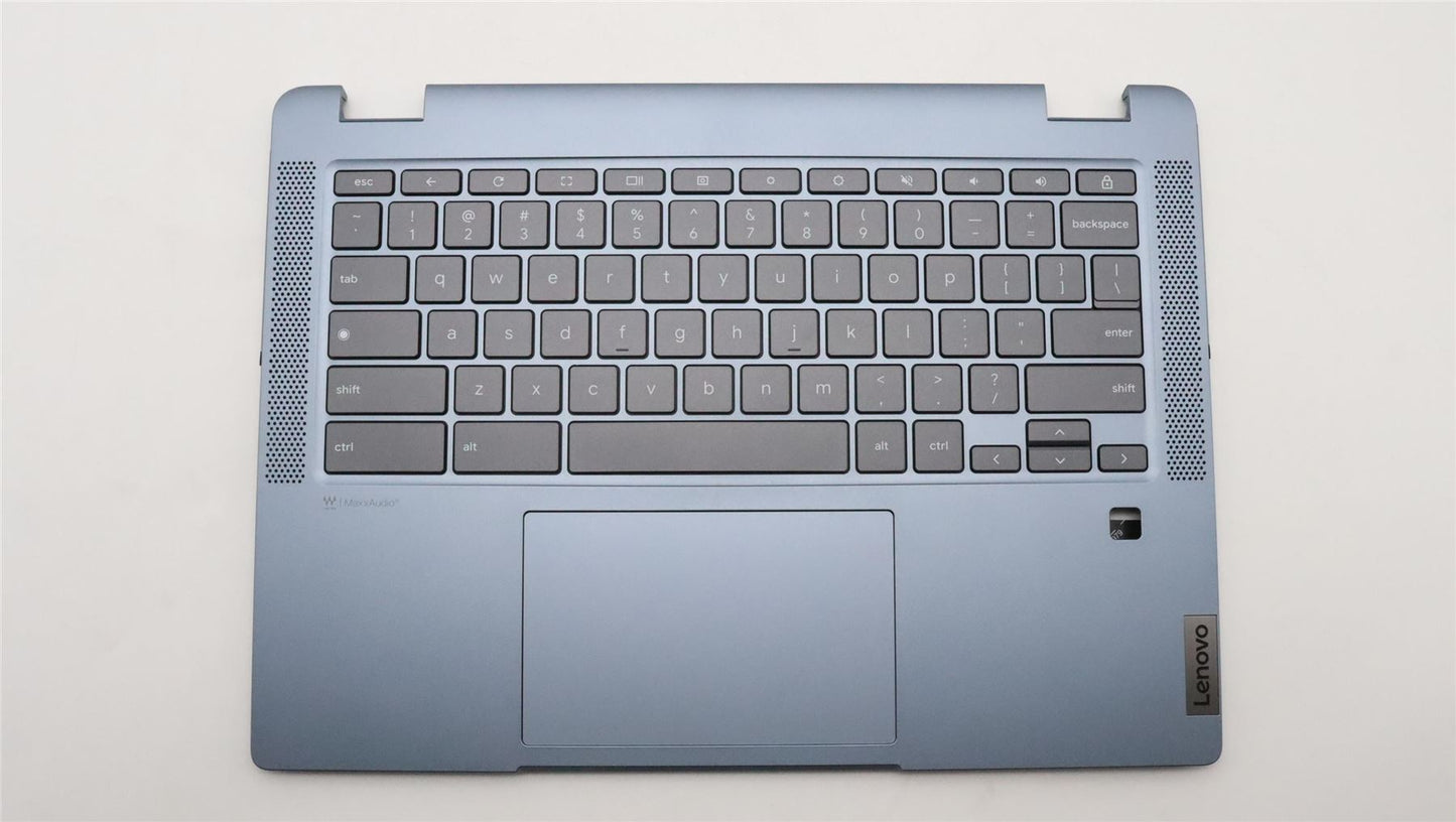 Lenovo Flex IP 5 14IAU7 Palmrest Cover Touchpad Keyboard US Silver 5CB1J35482