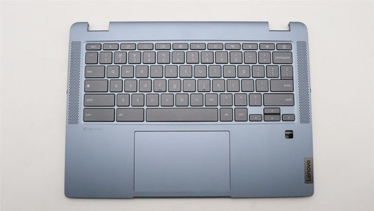 Lenovo Flex IP 5 14IAU7 Palmrest Cover Touchpad Keyboard US Silver 5CB1J35482