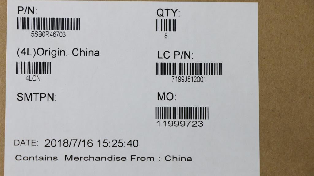 Lenovo SPEAKERINT Speaker L81FK L+R 15T 5SB0R46703