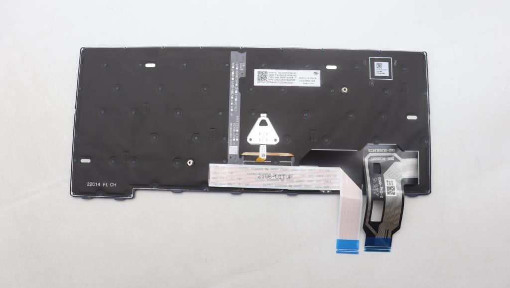 Lenovo ThinkPad C14 Gen 1 Keyboard Hebrew Black 5N21E09454