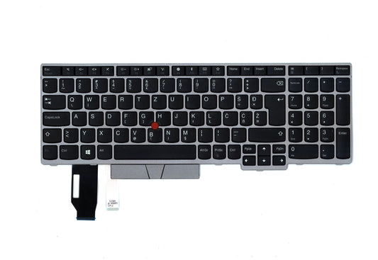 Clavier Lenovo ThinkPad E580 E590 argent belge 01YN724