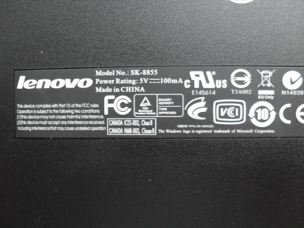 Lenovo US English Keyboard 57Y4641