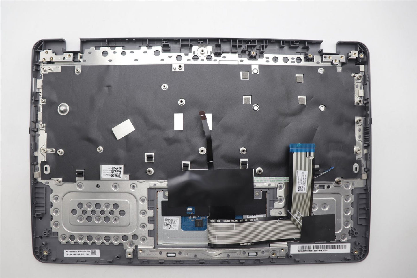 Lenovo 14e Gen3 Keyboard Palmrest Top Cover Russian Black Backlit 5M11H61957