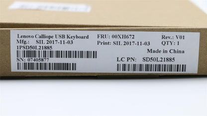 Lenovo USB, Calliope, KB, WH, THAI 00XH672