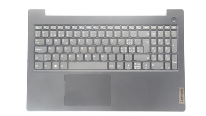 Lenovo V15 G4 AMN Palmrest Cover Touchpad Keyboard Swiss Grey 5CB1L09268