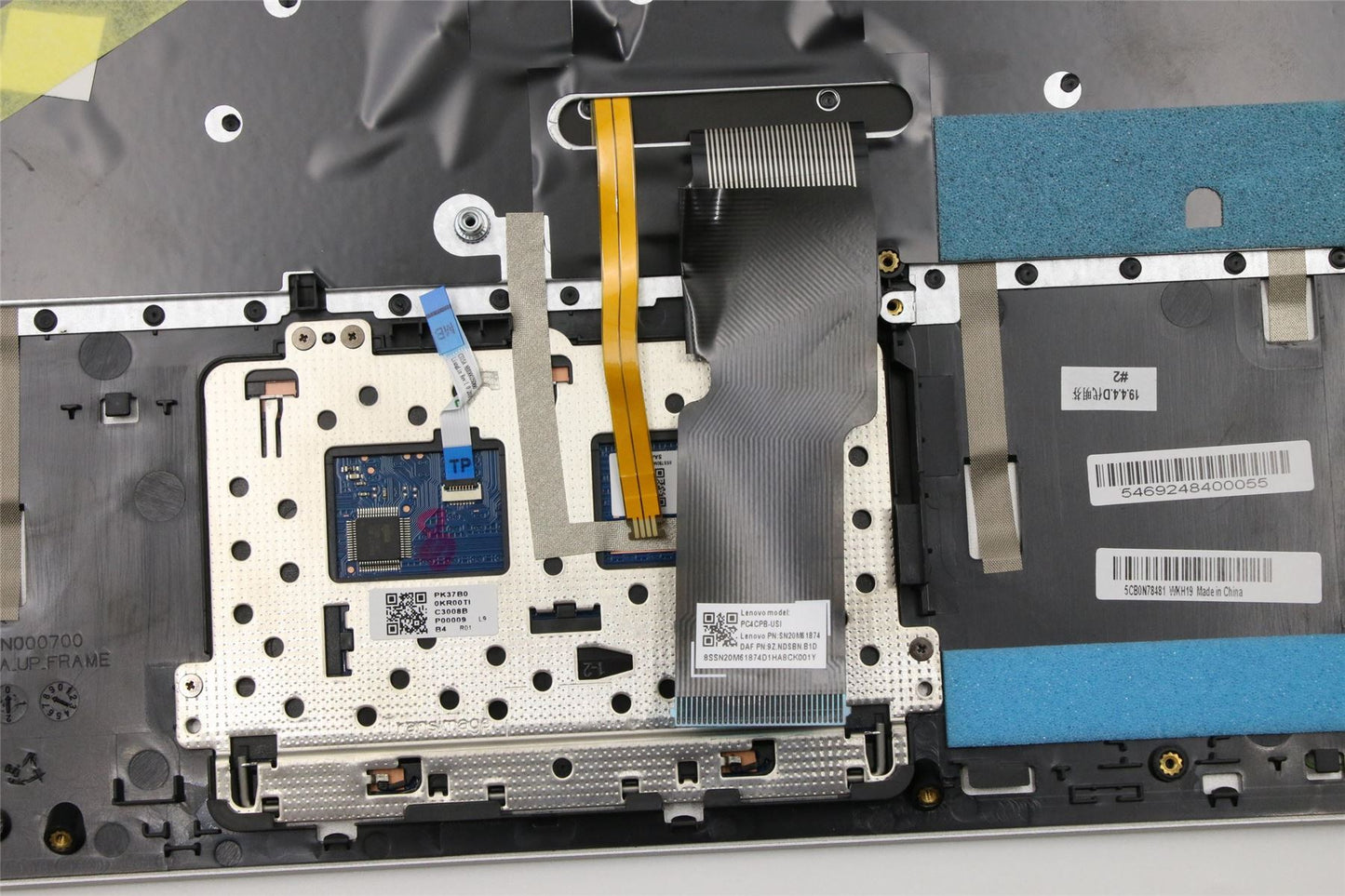 Lenovo Upper Case C80X2MGR FPBLW/KBUSINT E 5CB0N78481