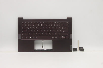 Lenovo Yoga 7-14ITL05 Keyboard Palmrest Top Cover German Orchid 5CB1B05322