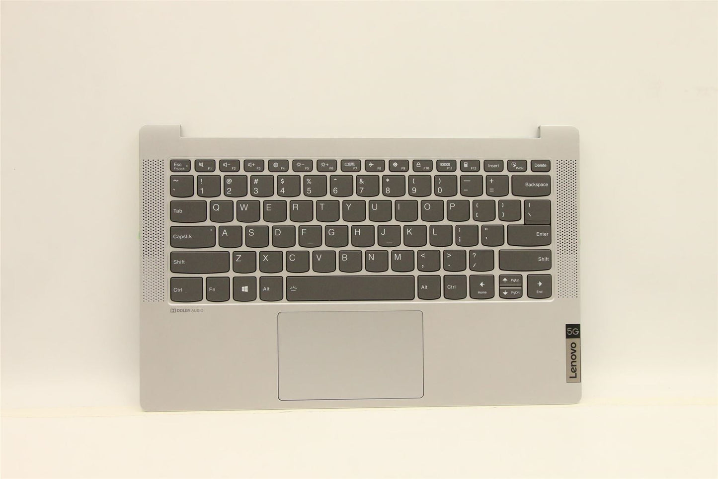Lenovo IdeaPad 5G-14Q8X05 Palmrest Touchpad Cover Keyboard US Grey 5CB1B32833
