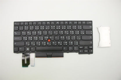 Lenovo ThinkPad E480 E485 T480s L480 L380 T490 Keyboard Thai Black 01YP513