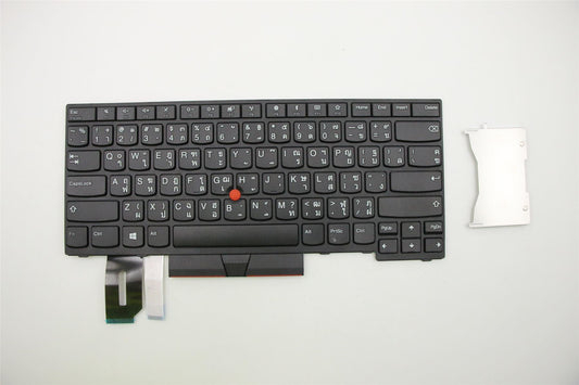 Lenovo ThinkPad E480 E485 T480s L480 L380 T490 Keyboard Thai Black 01YP513
