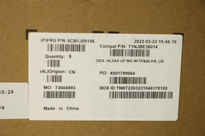 Lenovo ThinkBook 15 G4 IAP Palmrest Cover Touchpad Keyboard US Europe 5CB1J09196