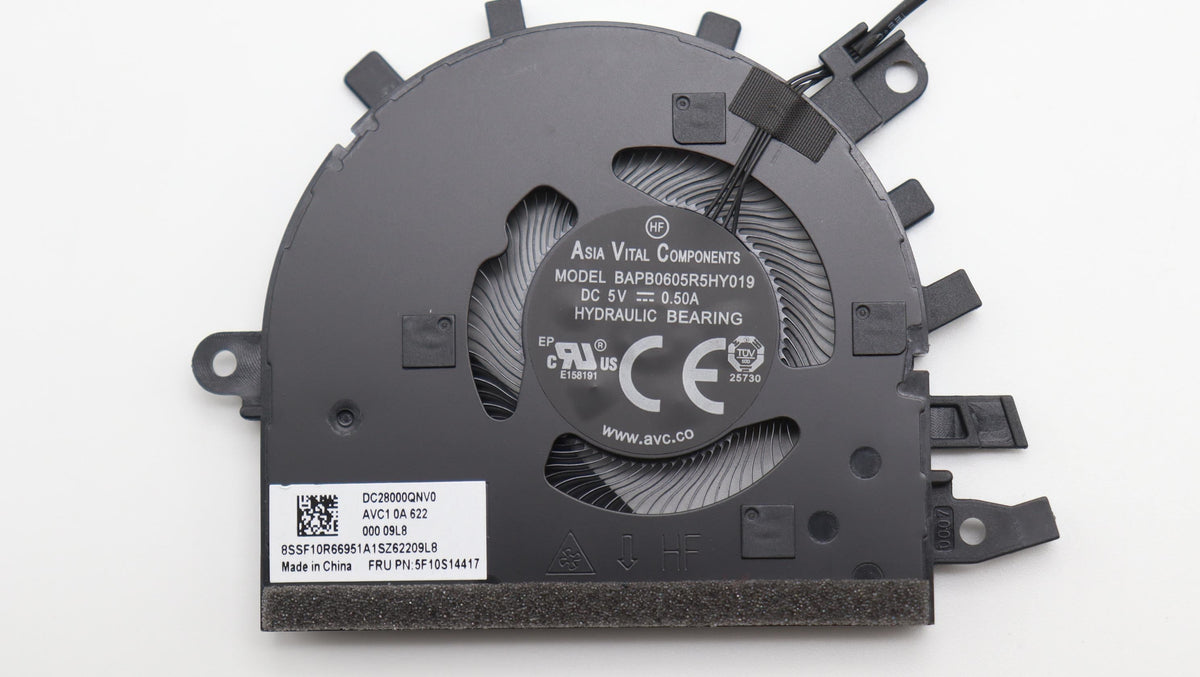 Lenovo L 83SE L+R Cooling AVC Fan 5F10S14417