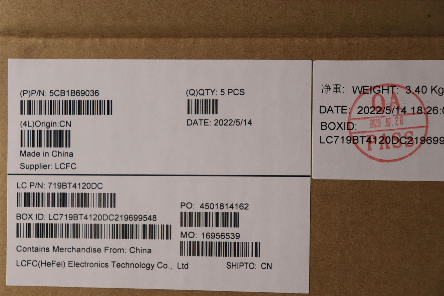 Lenovo Upper Case ASM_SPAL82H8FPSDNBL 5CB1B69036