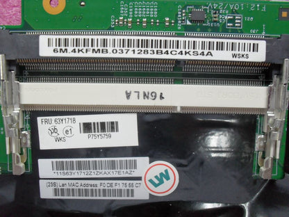 Lenovo FRUPlni5-2520UMA Y-AMT Y-TPM Board 63Y1718