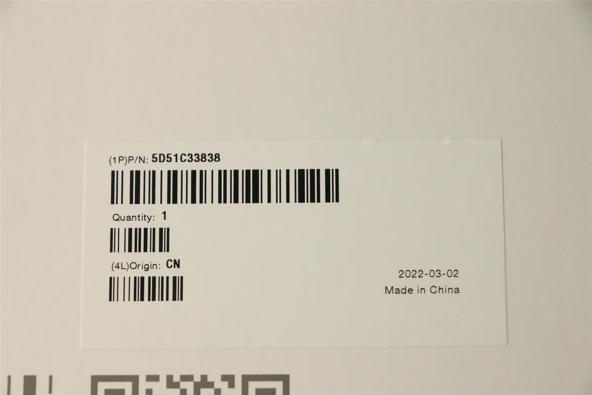 Lenovo US English Keyboard 5D51C33838