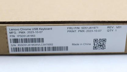 Lenovo DT_KYB Primax Chrome USB KB_Black Japane Keyboard 5D51J61971
