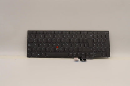 Lenovo ThinkPad P16 Gen 2 P16 Gen 1 Keyboard Spanish Latin Black 5N21F39360