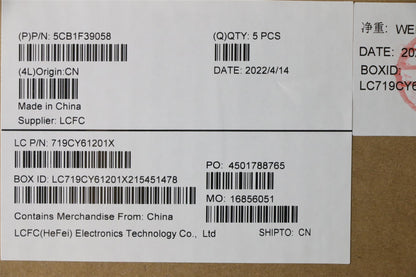 Lenovo 5 15IAH7H Palmrest Cover Touchpad Keyboard Switzerland 5CB1F39058
