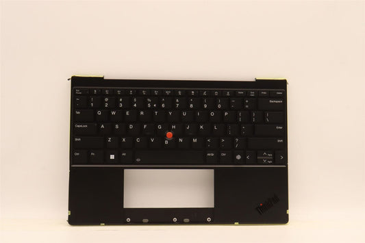 Lenovo ThinkPad Z13 Gen 1 Handauflagenabdeckung Tastatur US Europa Schwarz 5M11H95075