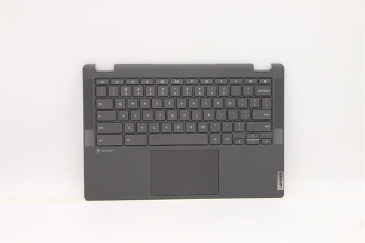 Lenovo IdeaPad 5 13ITL6 Palmrest Cover Touchpad Keyboard US Iron Gray 5CB1D04930