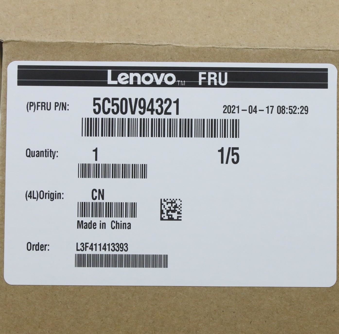 Lenovo CARDPOP Rear Type C FH USB-C USB 3.1 PCIe PCI Board 5C50V94321
