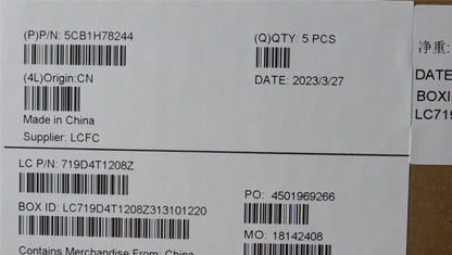 Lenovo Upper Case ASM_GER L82RK NFP AB N 5CB1H78244