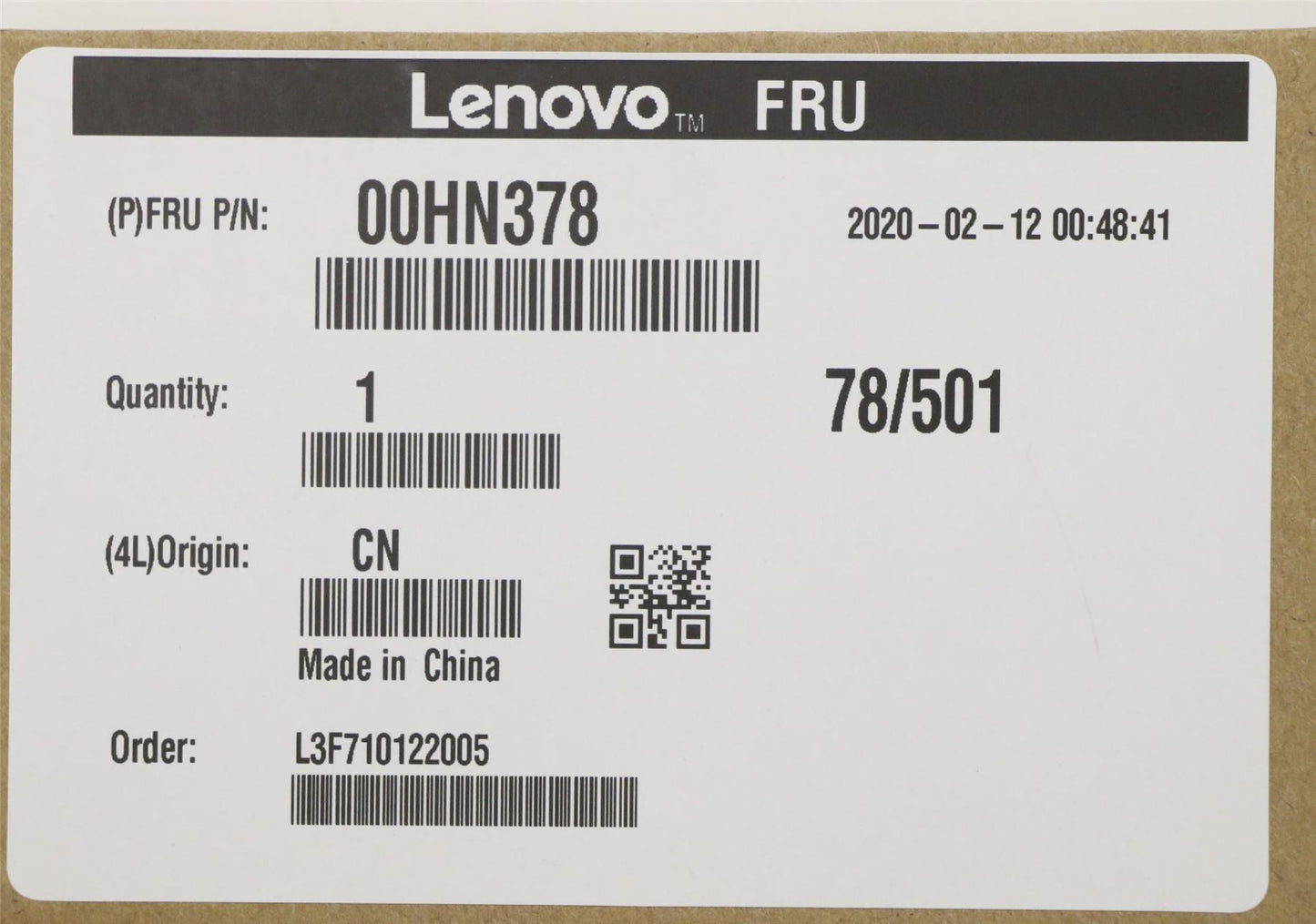 Lenovo ThinkPad T470s Webcam Caméra Web Caméra Caméra 00HN378