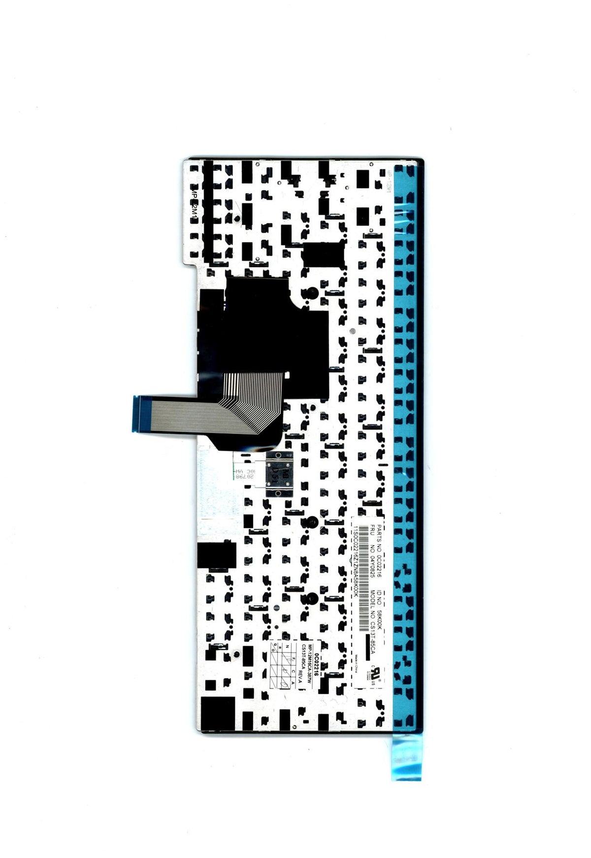 Lenovo CS13T,CFA,CHY Canadian French Keyboard 04Y0825