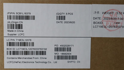 Lenovo Upper Case ASM_FRA L82XQ AB BL 5CB1L16379
