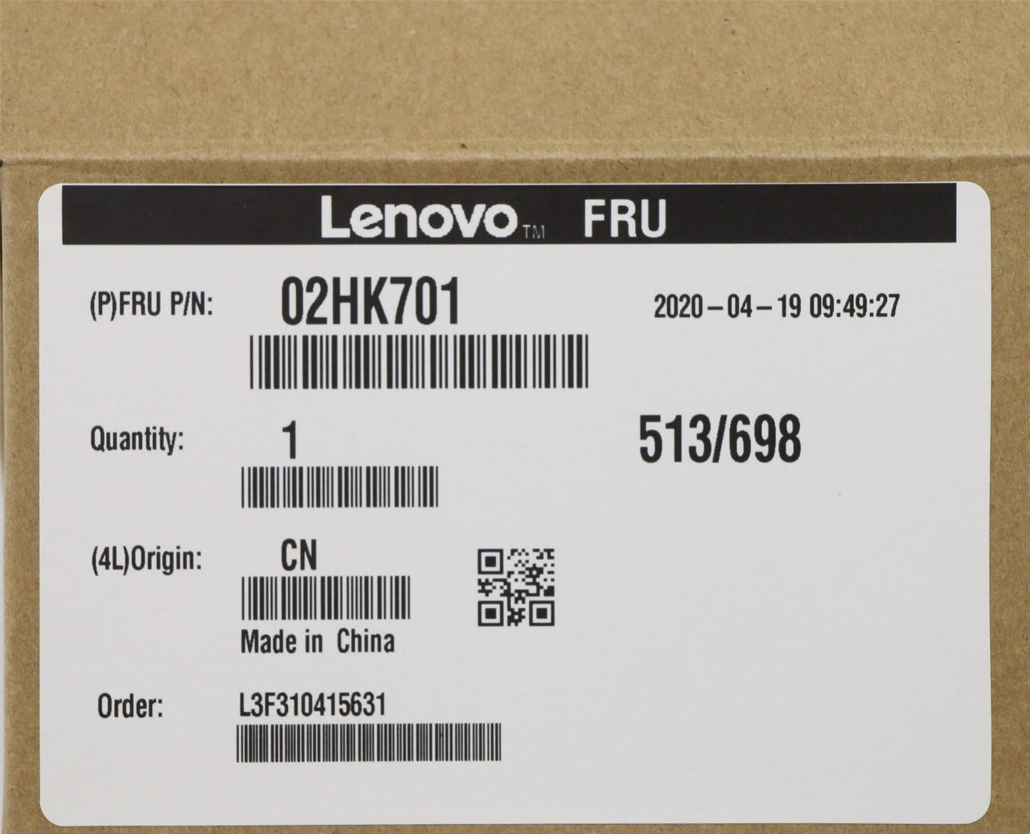 Lenovo 02HK701 WIRELESS Wireless,CMB,CBT,8822CE M2