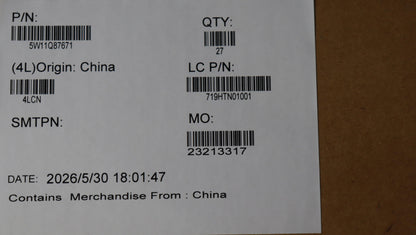 Lenovo WIRELESS Wireless,WWAN,FXN,SDX61 London WWAN Foxconn Board 5W11Q87671