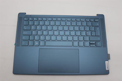 Lenovo Yoga 9 14IRP8 Palmrest Cover Touchpad Keyboard UK Tidal Teal 5CB1L49773