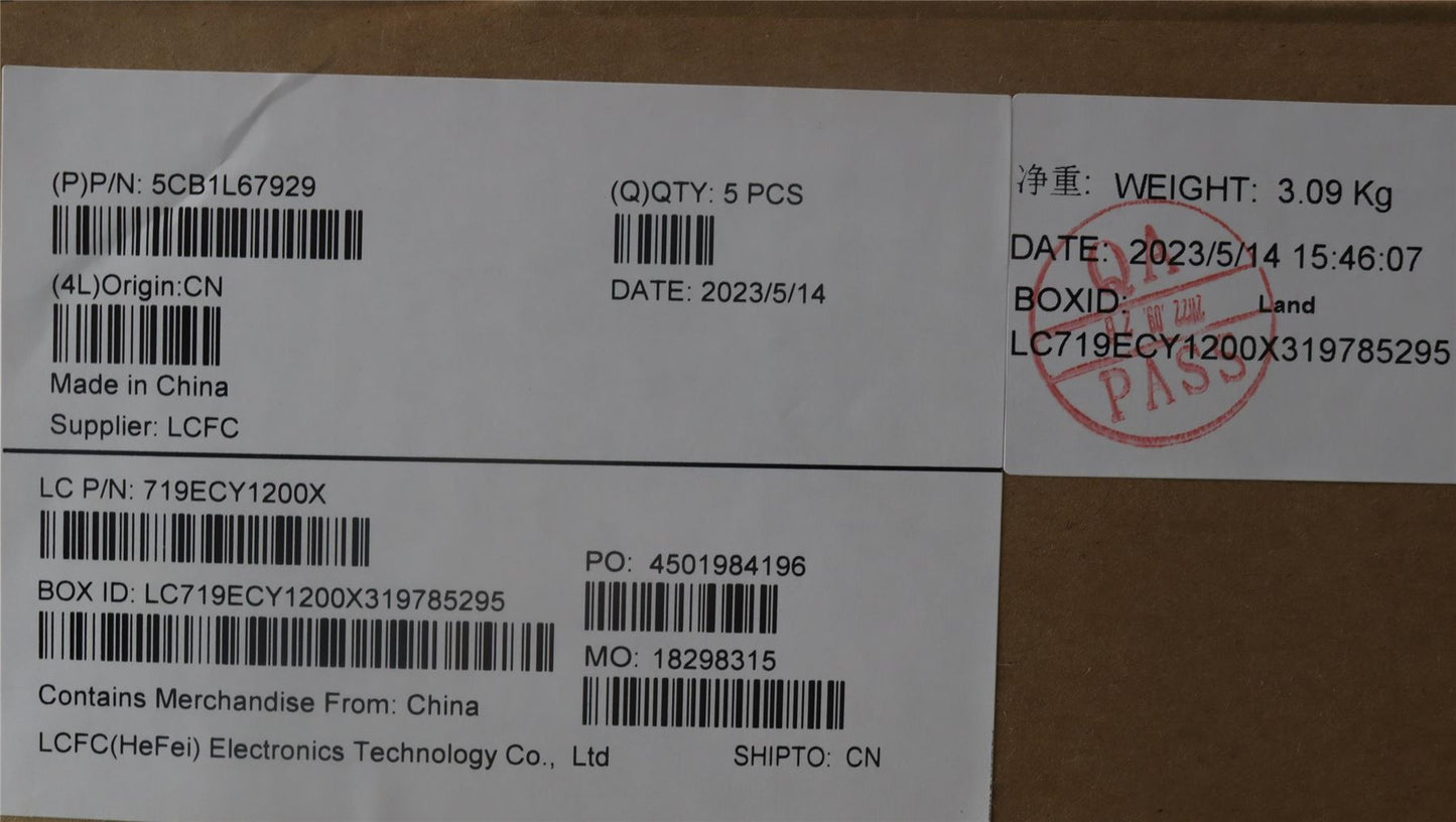 Lenovo Upper Case ASM_GER L83A0 TEX 5CB1L67929