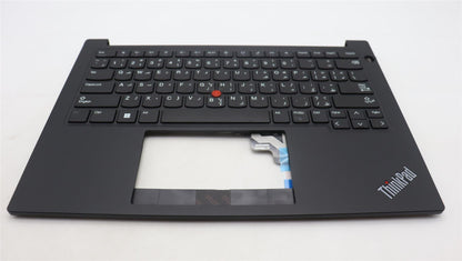Lenovo ThinkPad E14 Gen 5 Palmrest Cover Keyboard Arabic Black 5M11L59665