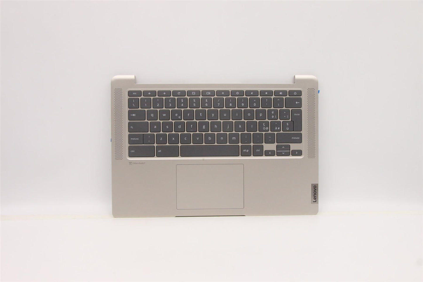 Lenovo Chromebook 14ITL6 Keyboard Palmrest Top Cover Italian Silver 5CB1D33514