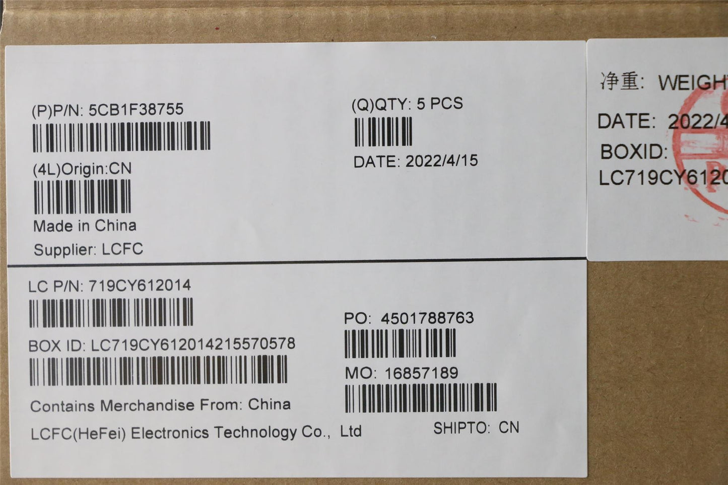 Lenovo Legion 5 15IAH7H Palmrest Cover Touchpad Keyboard US Europe 5CB1F38755
