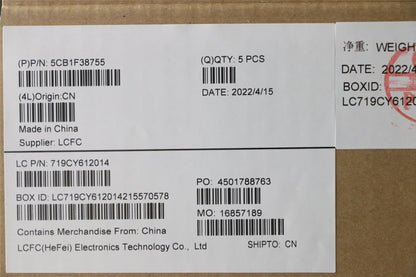 Lenovo Legion 5 15IAH7H Palmrest Cover Touchpad Keyboard US Europe 5CB1F38755