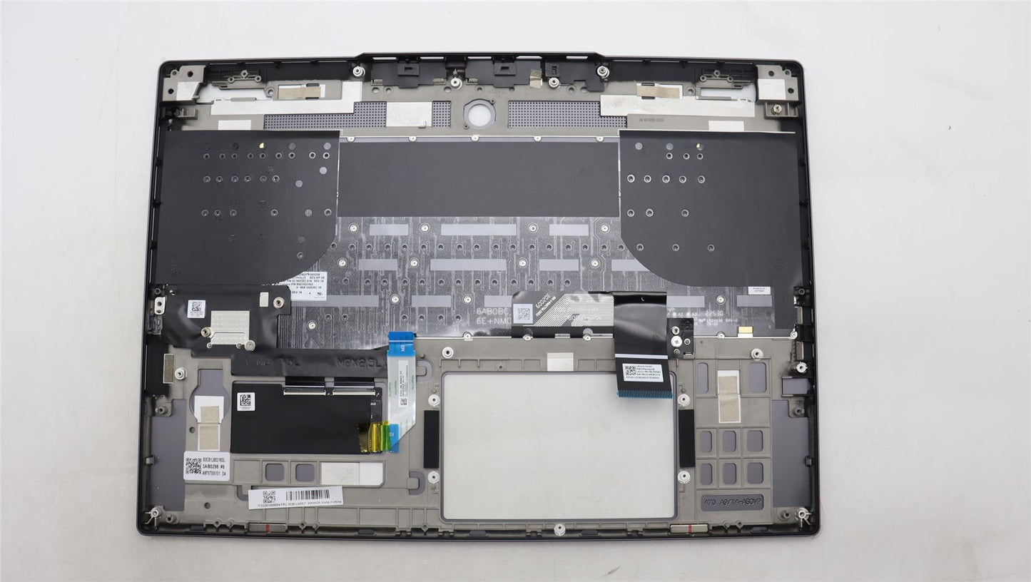 Lenovo Legion S7 16APH8 Keyboard Palmrest Top Cover Belgian Silver 5CB1L68917