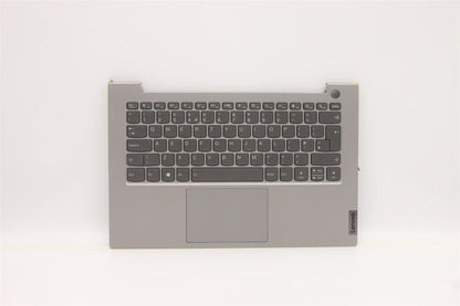 Lenovo ThinkBook 14 G3 ACL Keyboard Palmrest Top Cover UK Grey 5CB1C89907