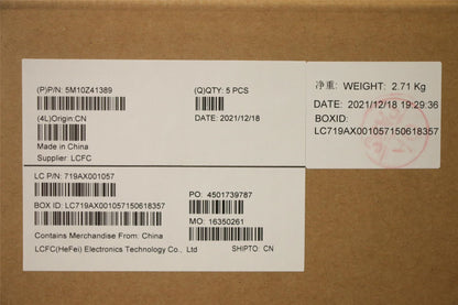 Lenovo ThinkPad T14s Keyboard Palmrest Top Cover German Black Backlit 5M10Z41389