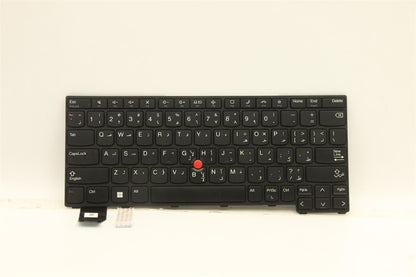 Lenovo ThinkPad X13 2 Keyboard Arabic Black 5N21A21924