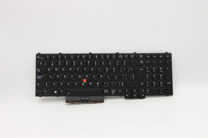 Lenovo ThinkPad P51 P71 Keyboard Canadian French Black Backlit 01HW238