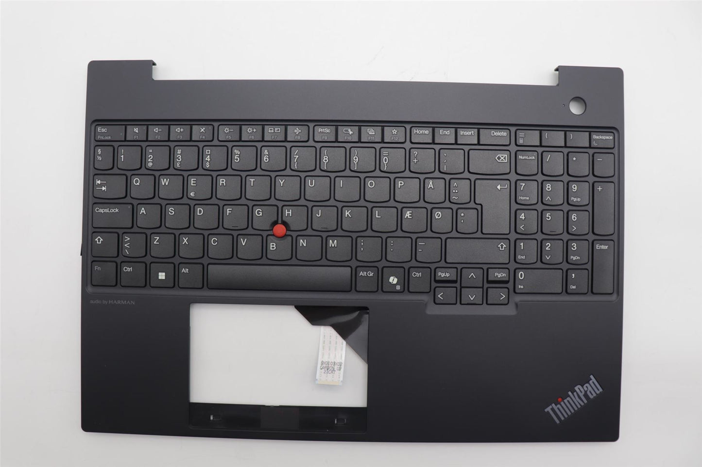 Lenovo MECH_ASM FRU KBD CCV DEN (PMX) UK BK 5M11N99751