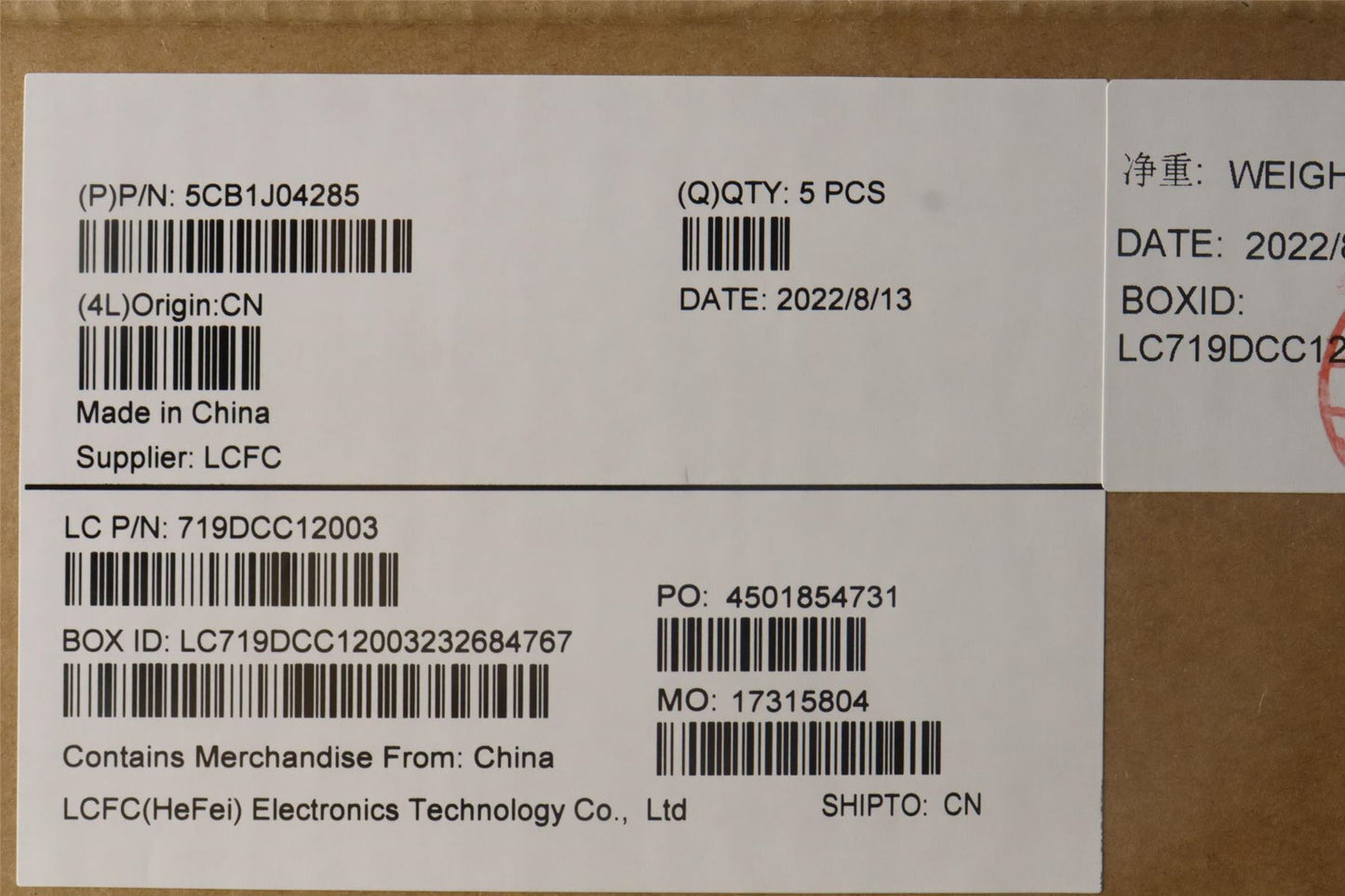 Lenovo S7 16IAH7 Palmrest Cover Touchpad Keyboard US Onyx Grey 5CB1J04285