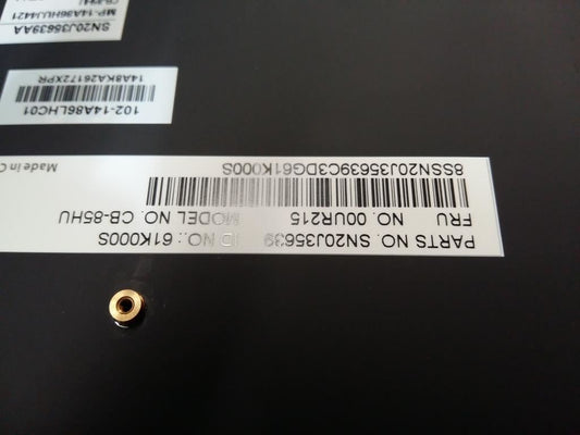 Genuine Lenovo ThinkPad Yoga 460 P40 Keyboard Hungarian Black 00UR215 00UR252