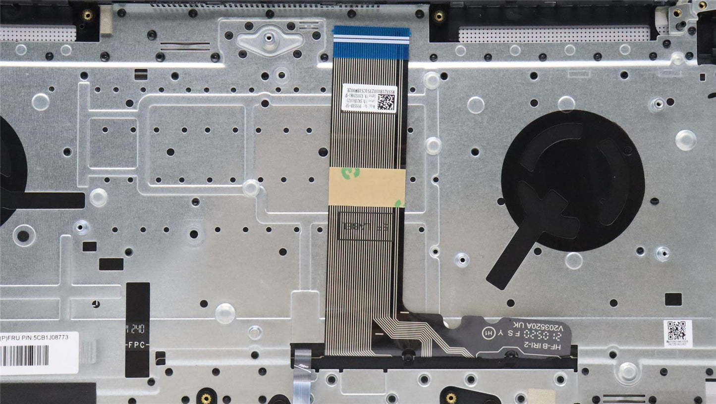 Lenovo Upper Case ASM_SPA H 82SN CLGY DIS 5CB1J08773