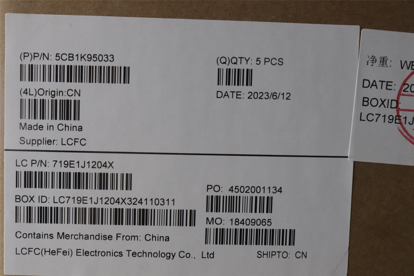 Lenovo Upper Case ASM_UKE L82XB AGFP BL 5CB1K95033